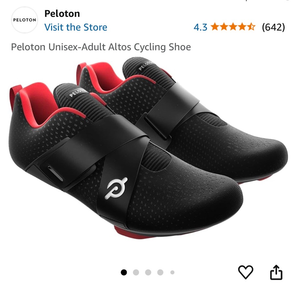 Men’s Peloton bike shoes